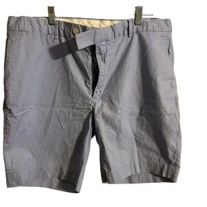Polo Ralph Lauren Short Men’s 38 Flat Front 100%‎ Cotton Light Blue Chino Shorts